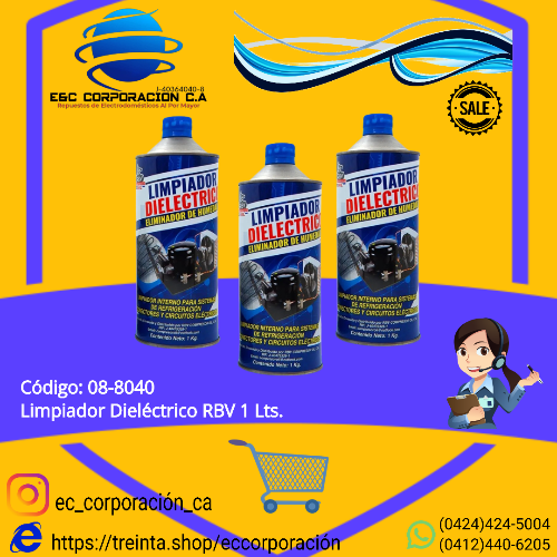DIELECTRICO ELIMINADOR HUMEDAD (1 kg - RBV)