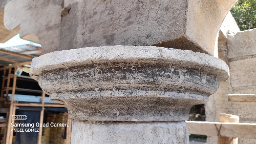 Molde de concreto para columna 12'