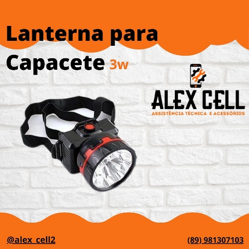 Lanterna Para Capacete