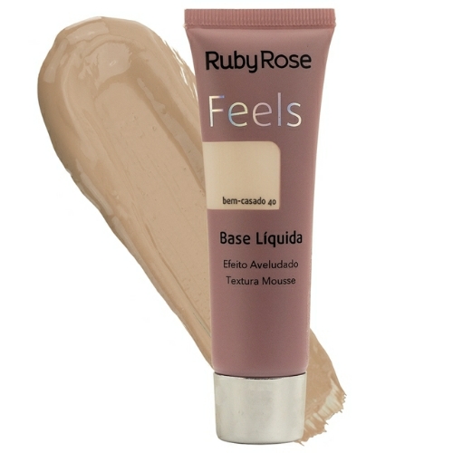 Base Liquida Feels Ruby Rose Bem-casado 40