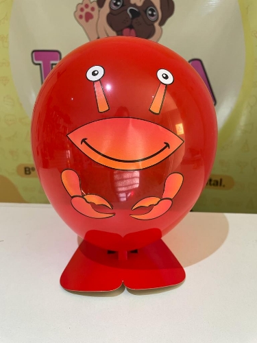 Set Globo Animalito Cangrejo