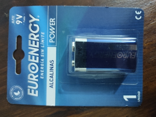 Pila 9v Euroenergy