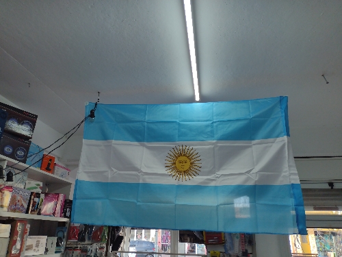 Bandera argentina grande