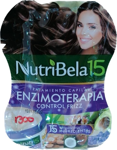 Nutribela enzimoterapia control frizz x 27ml