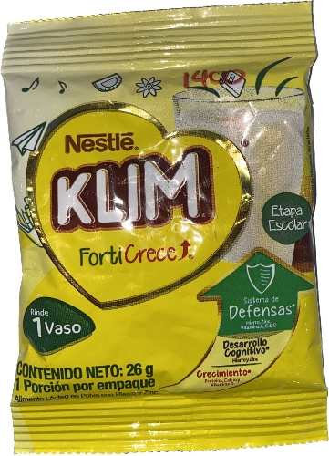Leche klim forticrece x26g