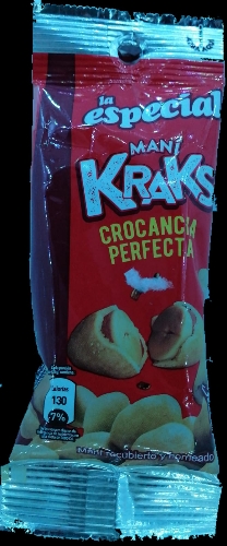 La especial maní kraks x 25g