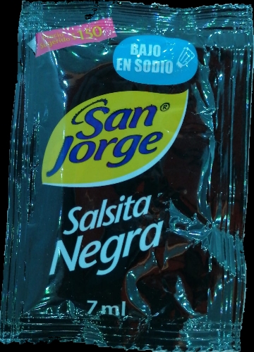 Salsita negra san jorge x 7ml