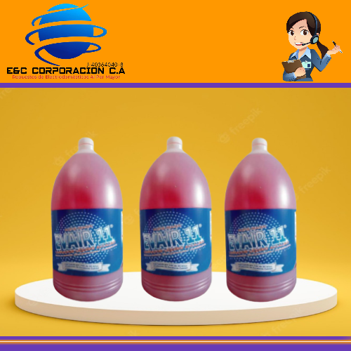 LIMPIADOR ACIDO ALCALINO EVAR - 11 (1 GL - ROJO)