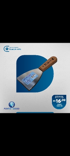 ESPATULA N 1.5 INOX PLASTER 3.75cm