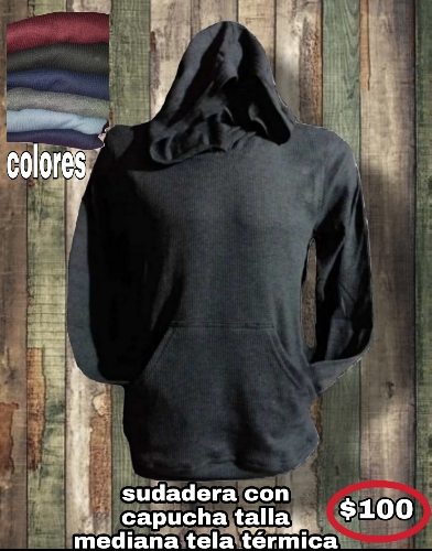 Sudadera con capucha Mediana