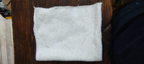 Trapo de piso blanco 50×60