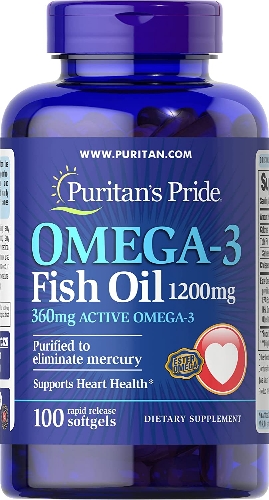 Omega 3 1000mg 100 Soft Gel  Puritans Pride