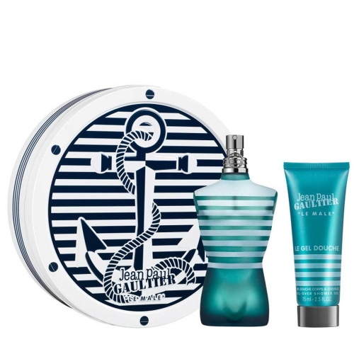 Jean Paul Gaultier Le Male EDT 125 ml y SG 75 ml, SET