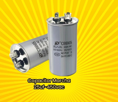 CAPACITOR 25MF/450VAC MARCHA