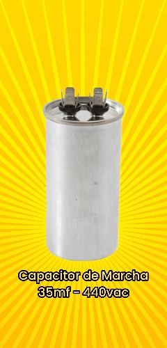CAPACITOR 35MF-440VAC MARCHA