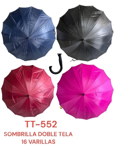 Sombrilla Doble Tela