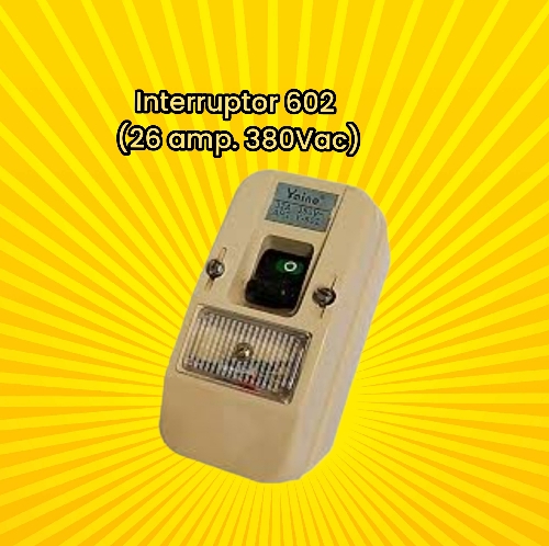 INTERRUPTOR 602 26 AMP.380VAC