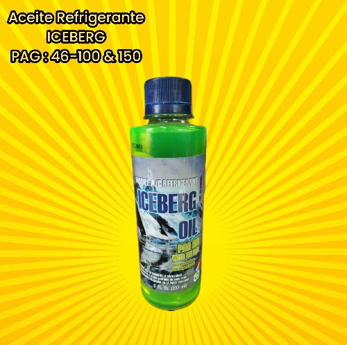 ACEITE PAG-150 ICERBERG OIL DETECTOR FUGA (8 ONZAS - RBV. BV)
