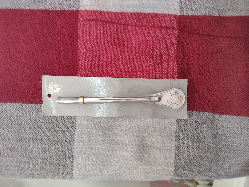 Bombilla chata Cimarrón en Blister