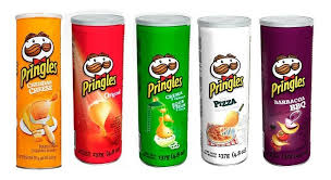 Papas PRINGLES original 124g