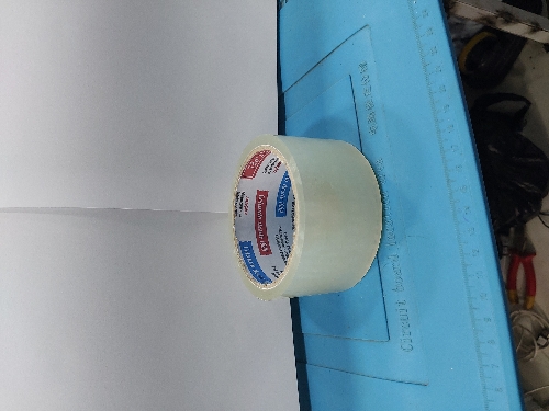 Fita larga transparente