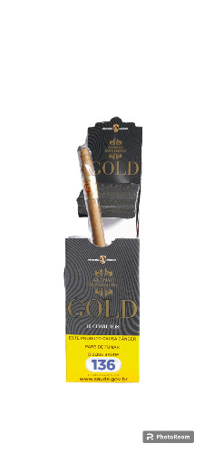 Charuto alonso menendez gold half coronas c/10
