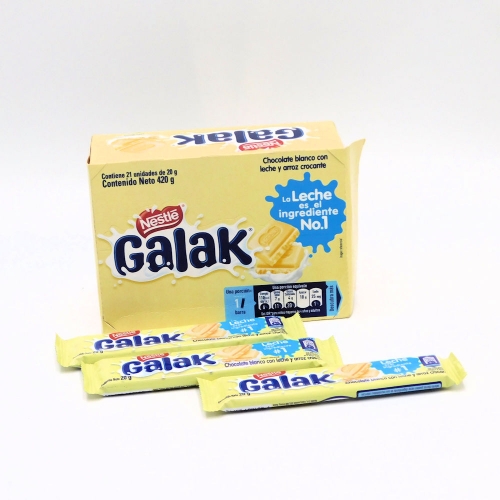 Chocolatina Galak 21unidades 20g