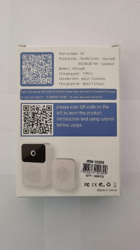 Timbre wifi con camara