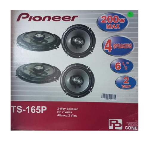 6BOCINAS COAXIAL PIONEER TS-165P 6.5" 200W