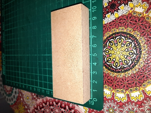 Sello de diseño rectanguloo 10x4cm