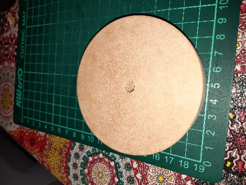 Sello de diseño redondo 9cm