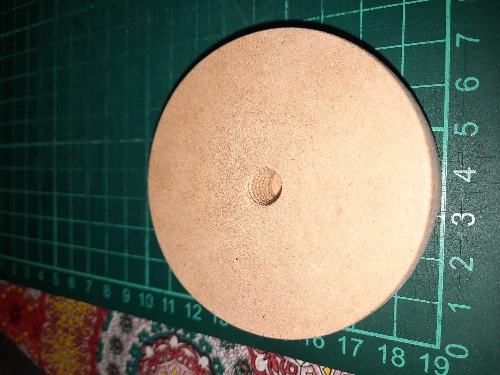 Sello de diseño redondo 7cm
