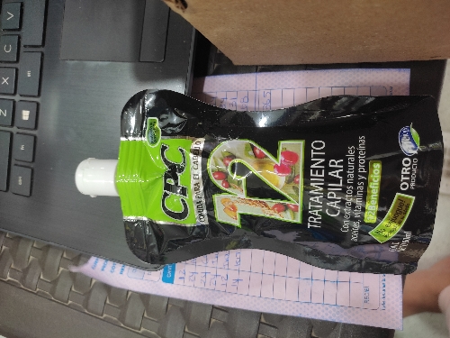 Comida para el cabello cpc  doypack