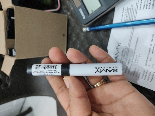Delineador blanco samy