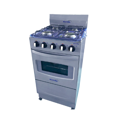 Cocina Ecocina horno 4 quemadores