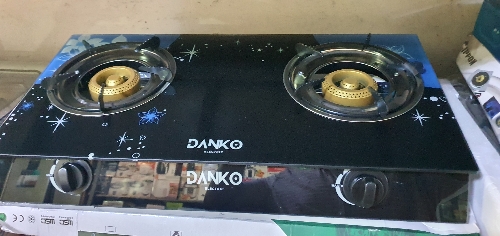 Cocina 2 quemadores chispa vidrio Danko