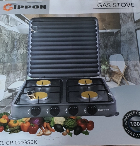 Cocina 4 quemadores mesa gipon
