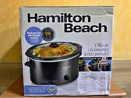 Olla cocido lento hamilton Beach 33256