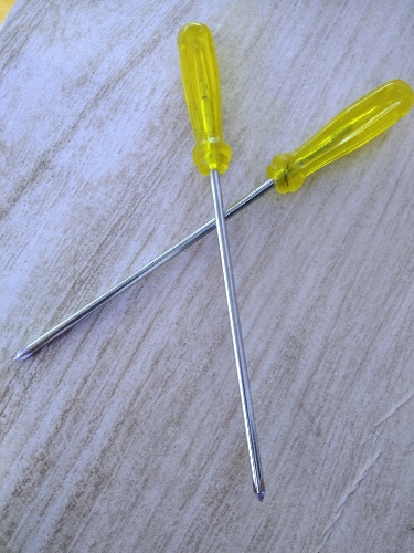 Destornillador estría 1/4* 6"