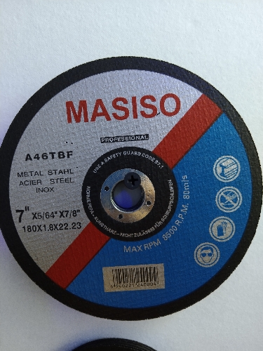 Disco Corté metal masiso 7"