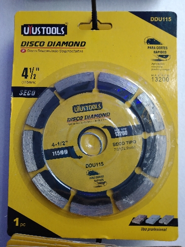 Disco segmentado 4 1/2