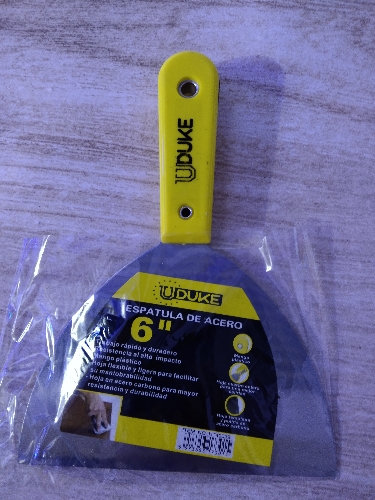 Espatula metálica 6"