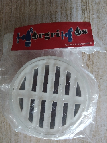 Rejilla ranurada 4x3 Plastica