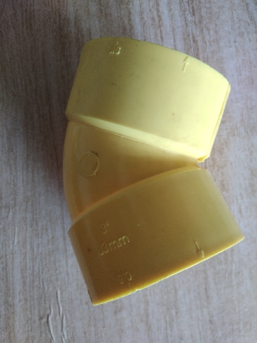 Semicodo sanitario cxc 3"