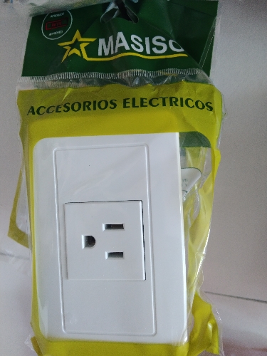 Toma sencillo blanco