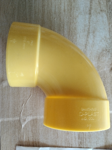 Codo sanitario 4" c*c