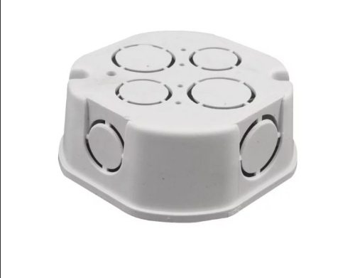 Caja plástica octagonal
