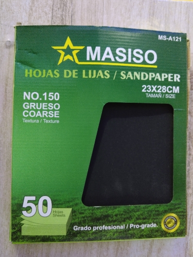 Hoja lija N°150 Masiso