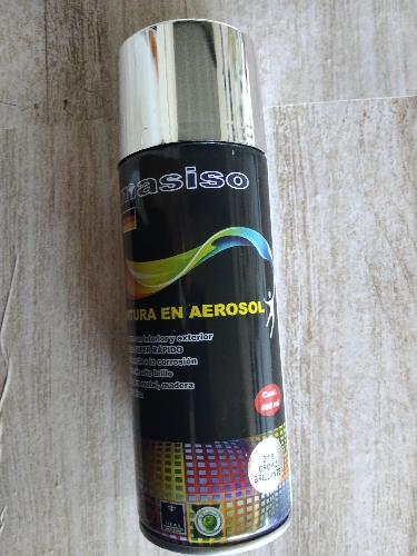 Aerosol cromado