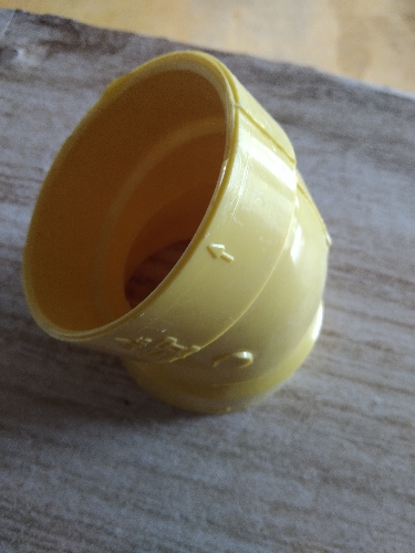 Semicodo sanitario CXE 2"